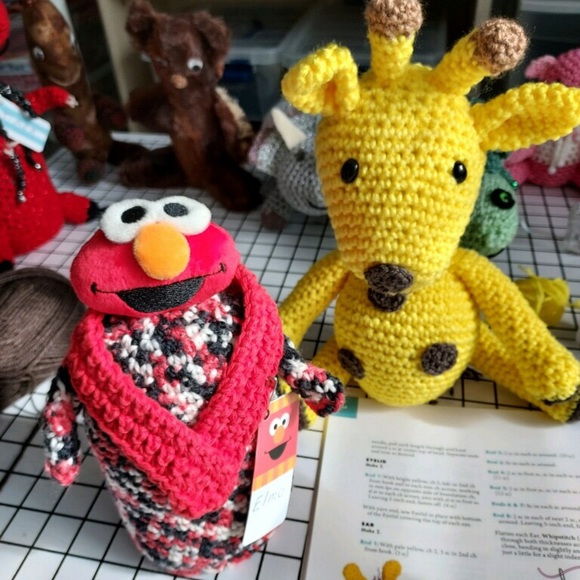Hand Crafted Other - Knit stuffed animals
